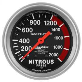 Sport-Comp™ Mechanical Nitrous Pressure Gauge 3428